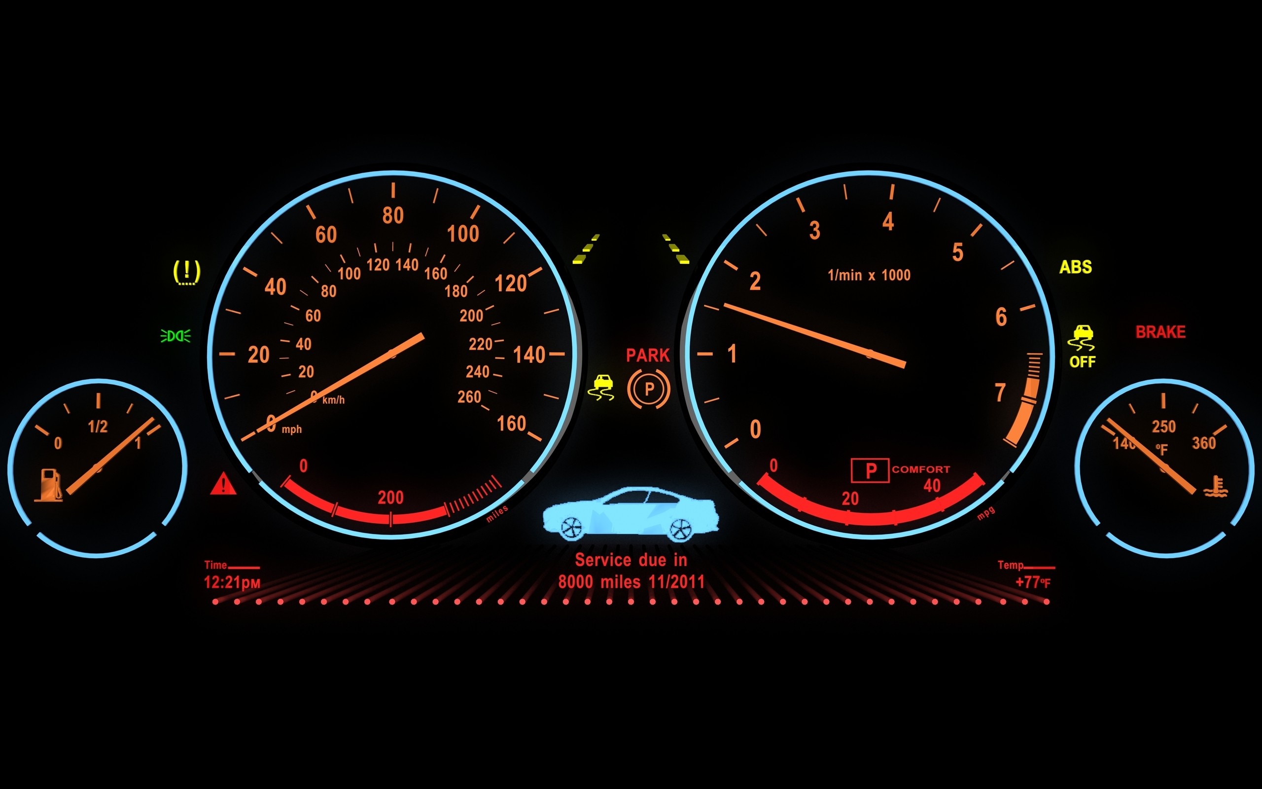 Cars Dashboards Wallpaper Background