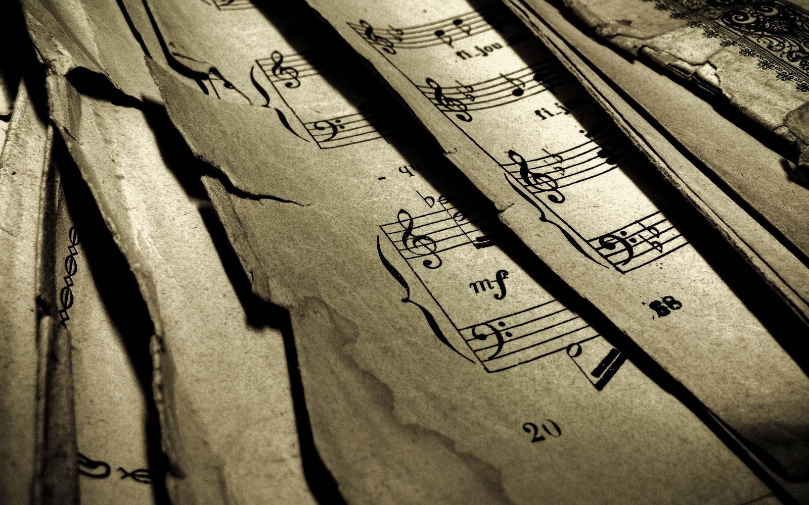 Norbi S Musical Notation Wallpaper