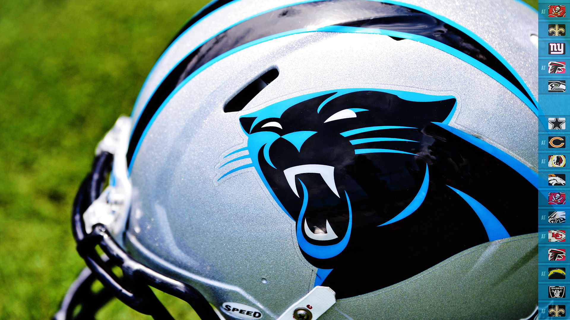Carolina Panthers Helmet Wallpaper for Phones and Tablets