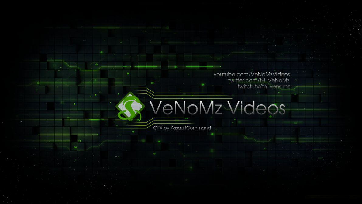 VeNoMz Videos   Youtube bannerWallpaper by Floodgrunt 1191x670