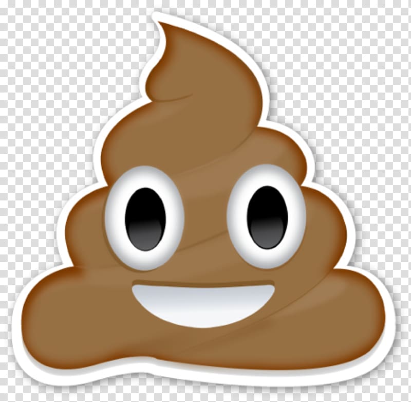 Pile Of Poo Emoji Sticker Wall Decal Feces Transparent