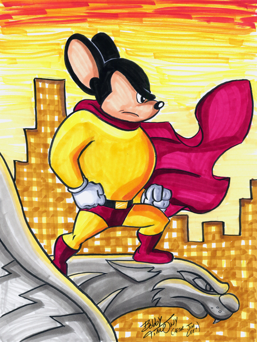 Mighty Mouse Wallpaper By Btimony