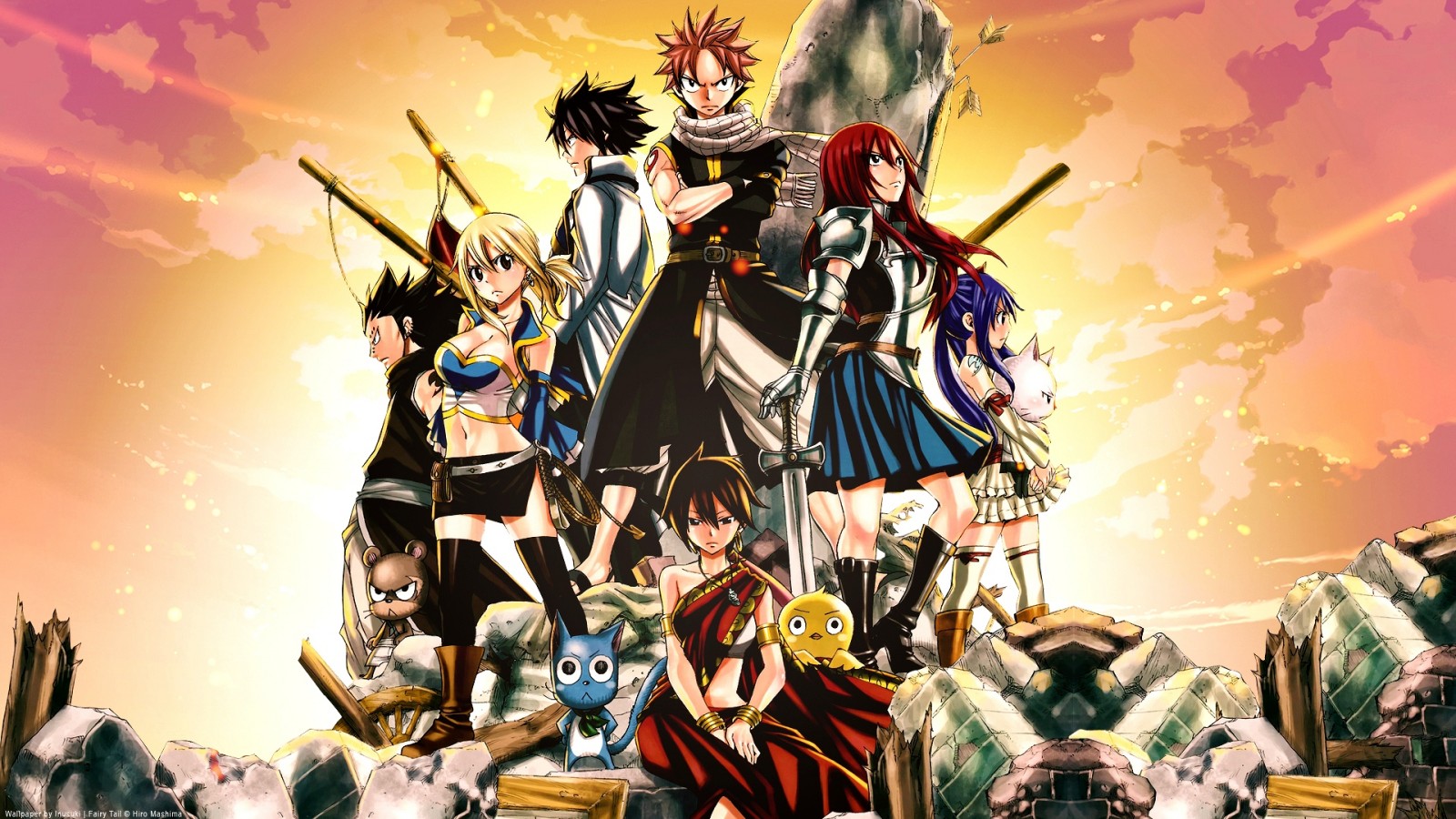 Download Fairy Tail Light Hd Wallpaper Full HD Wallpapers
