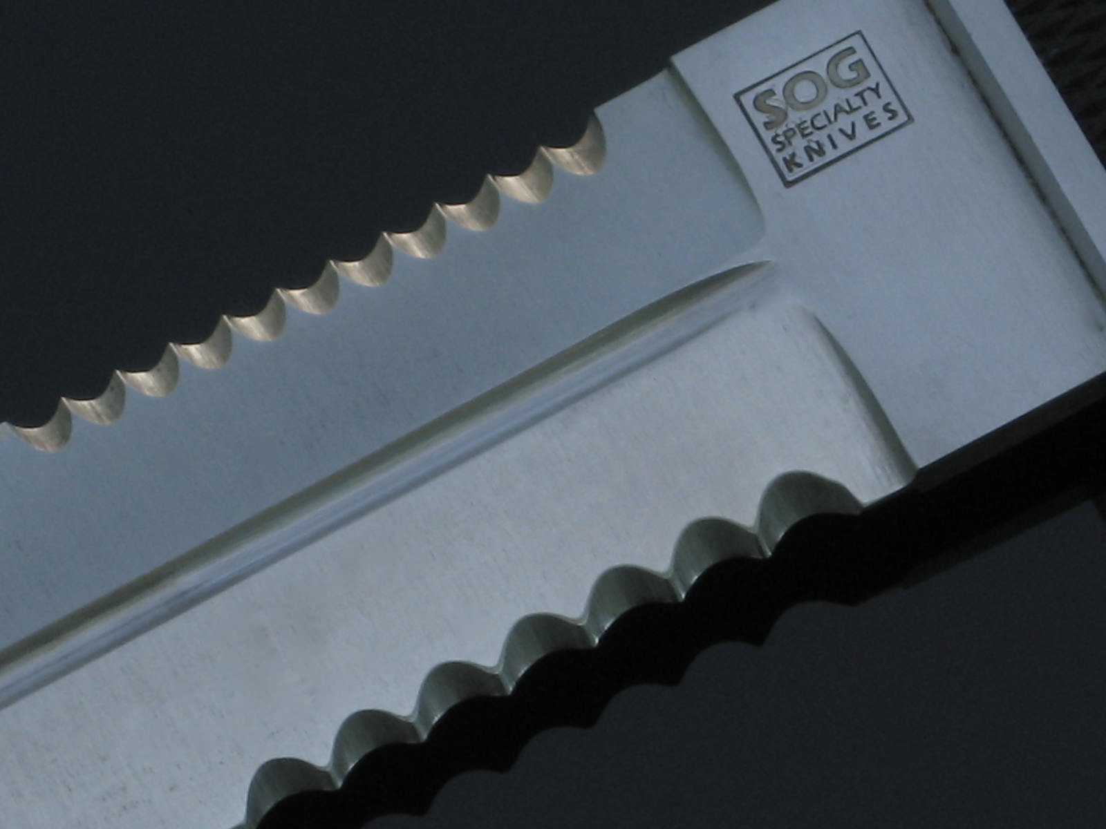 Dagger Kydex Sheath Spear Point Blade Square Sog Logo Seki Japan Made
