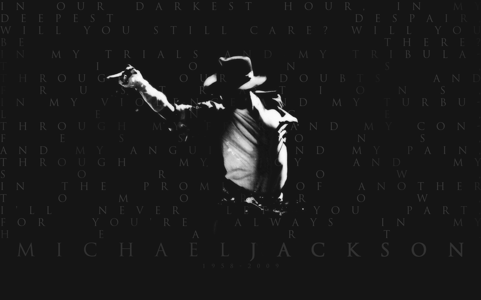 Michael Jackson Widescreen Wallpaper
