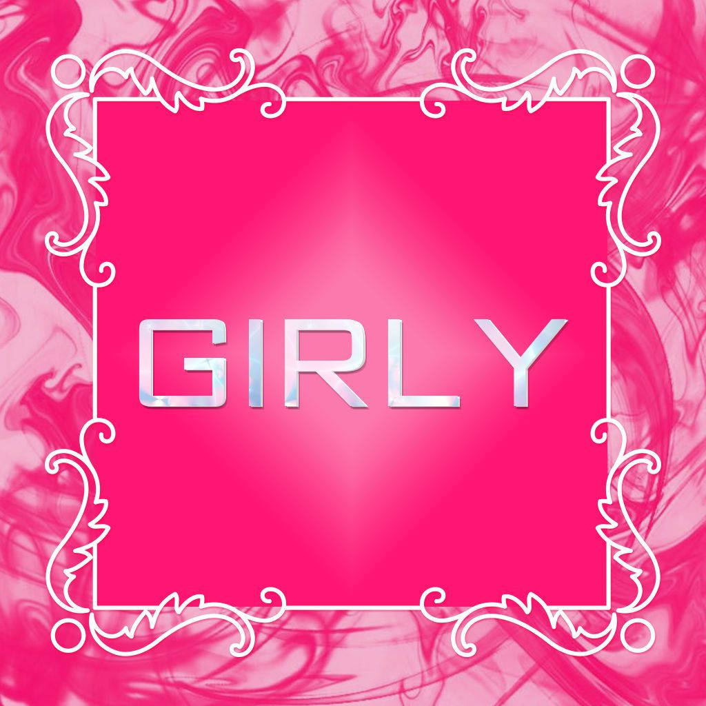 Girly Lock Screen iPhone Wallpaper