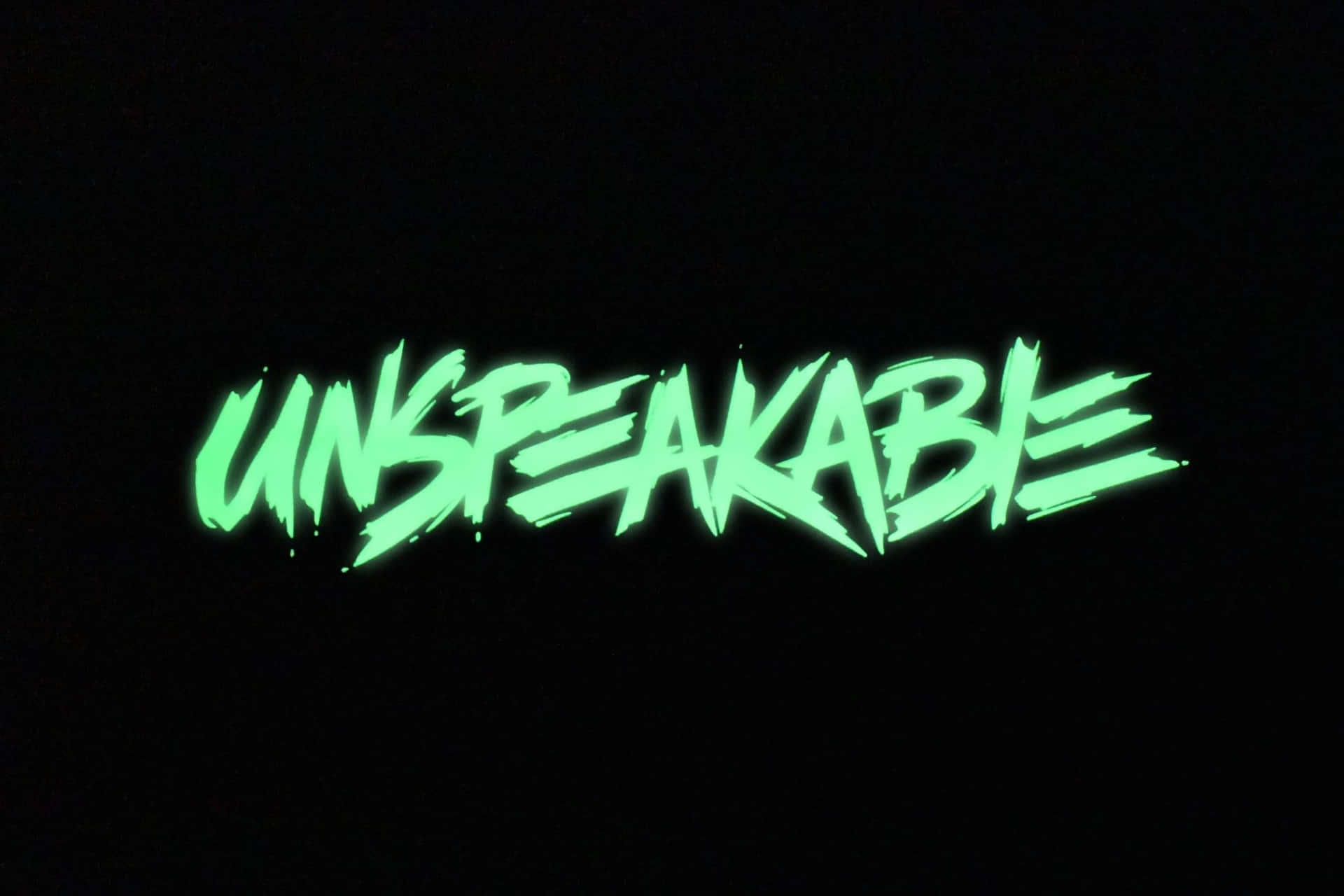 Unspeakable Logo Wallpaper