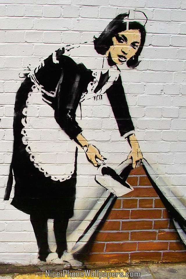 71 Banksy Wallpaper Hd On Wallpapersafari