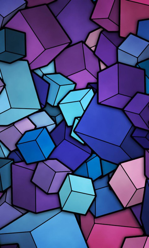 Cell Phone Wallpaper Themes Coloured Squares