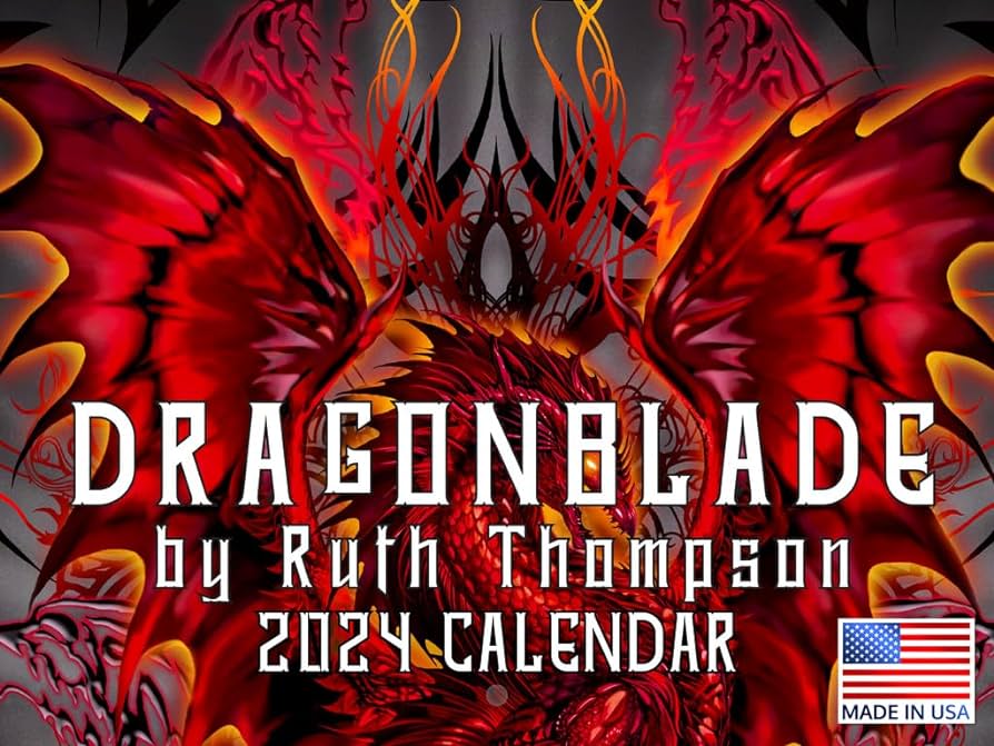 Amazon Dragon Wall Calendar Ruth Thompson