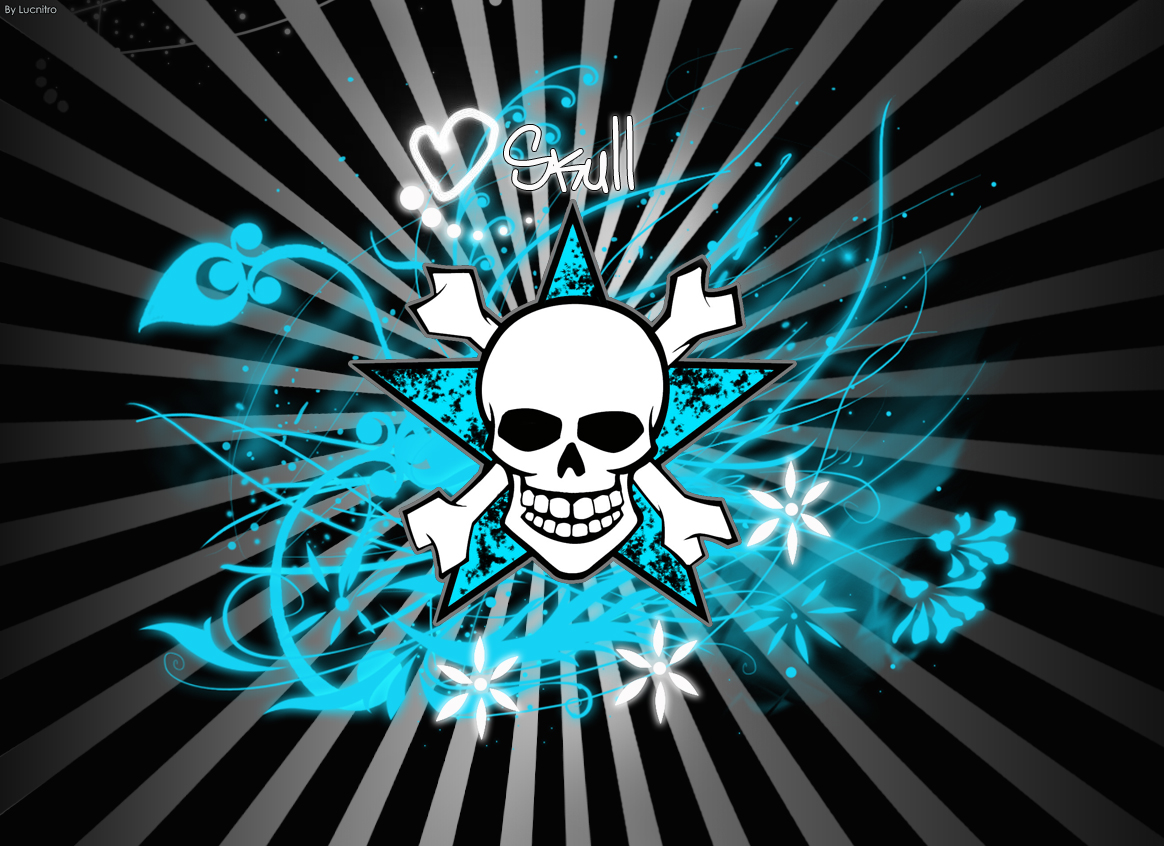 Wallpaper Tengkorak Punk Chainimage For