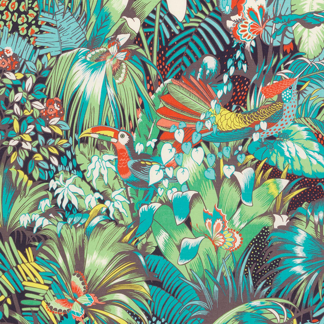 Williamson For Osborne And Little Samana Collection Jungle Fever Print