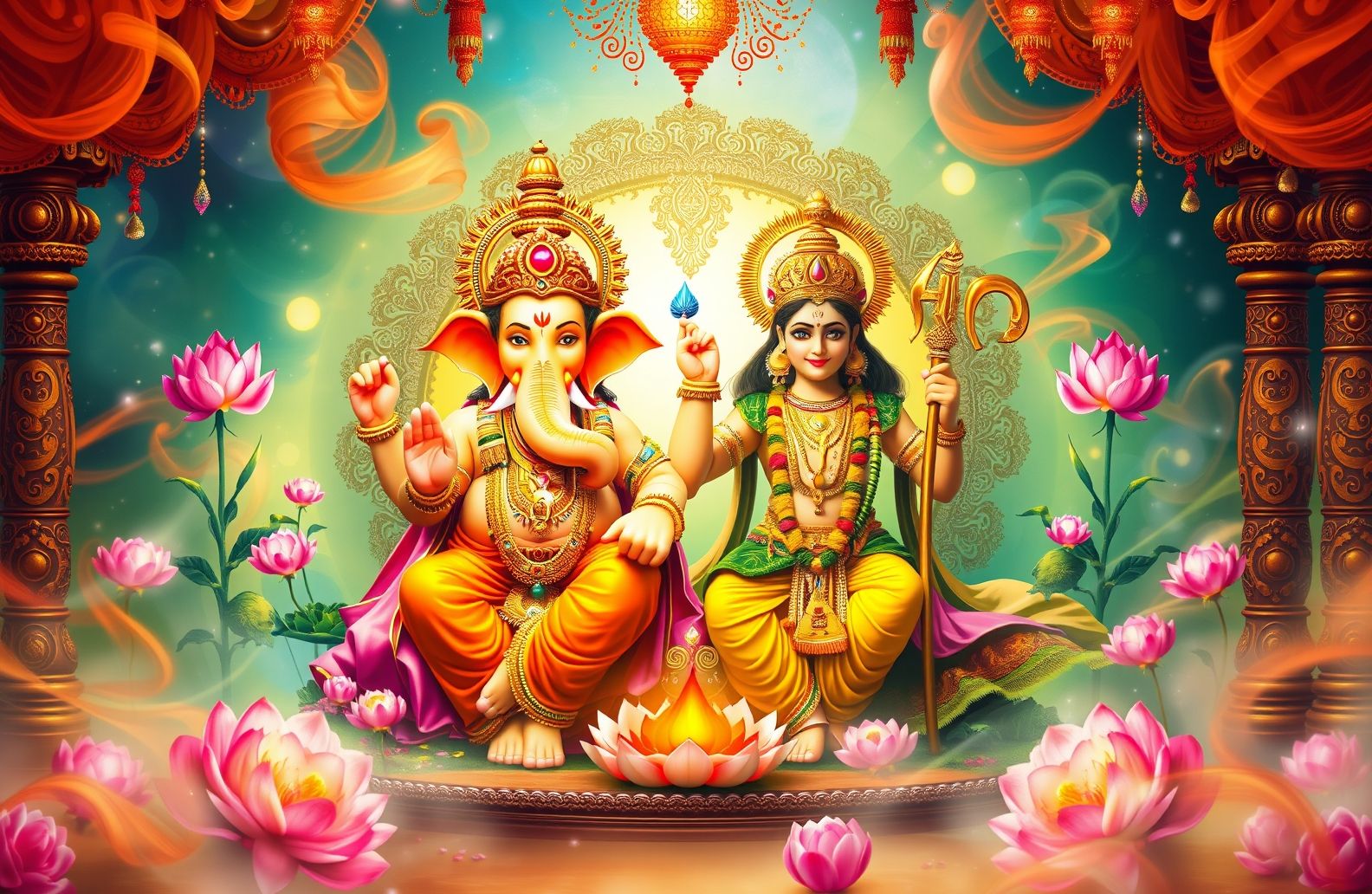 Vinayagar Murugan Wallpaper