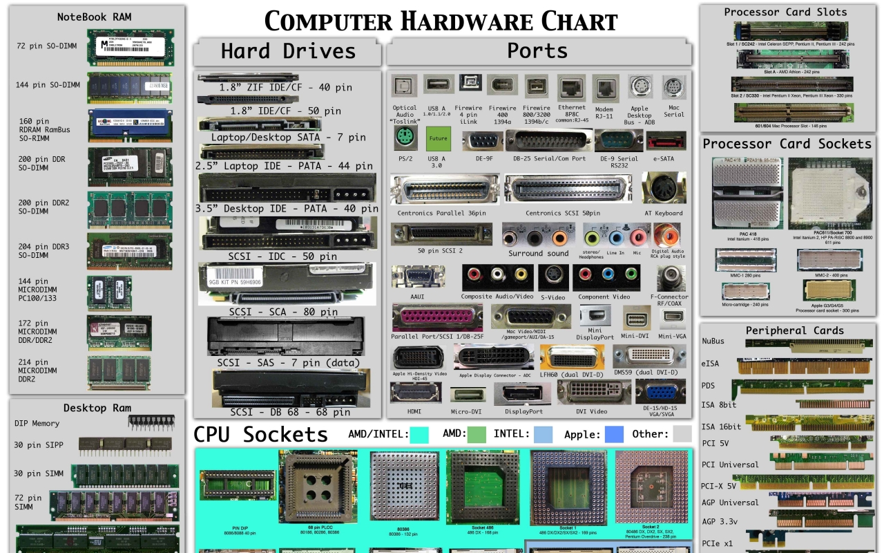 Puters Hardware Infographics History Puter Technology