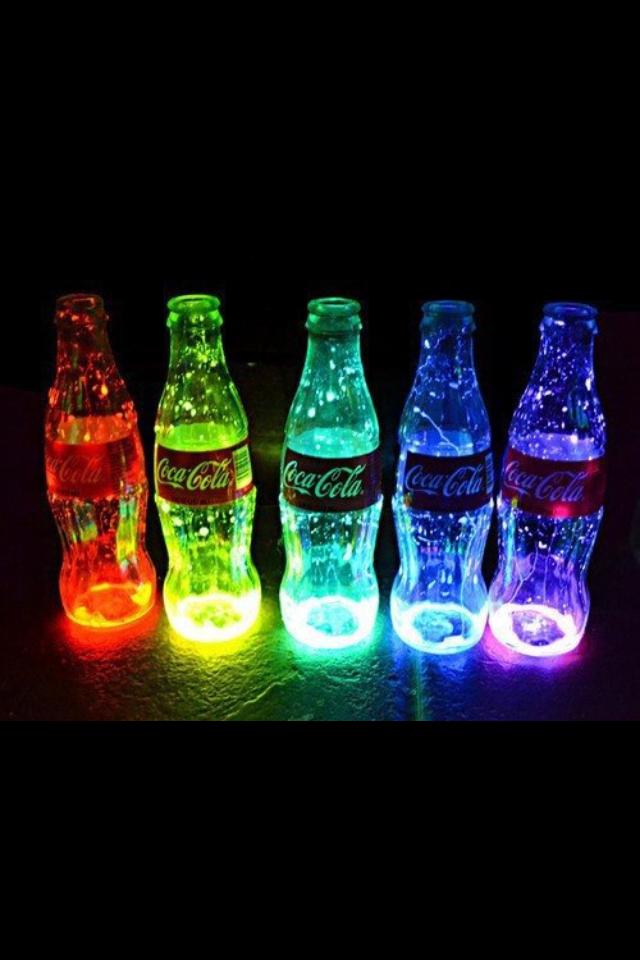 Cool Neon Lights Coca Cola