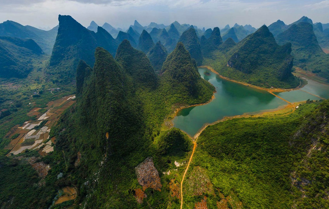 Wallpaper Mountains River China Guilin And Lijiang