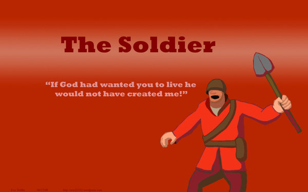 Tf2 Soldier Wallpaper Background By