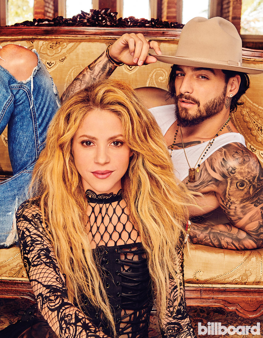 Shakira Maluma Photos From The Billboard Cover Shoot