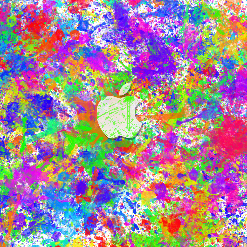 Apple Logo iPad Wallpaper Retina HD