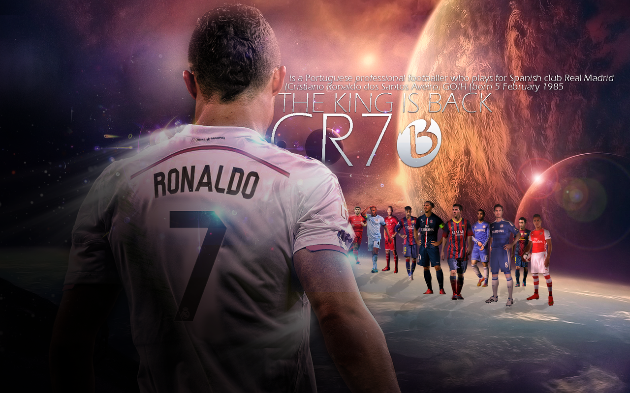 Cristiano Ronaldo Wallpaper The King Is Back By Badr Ds