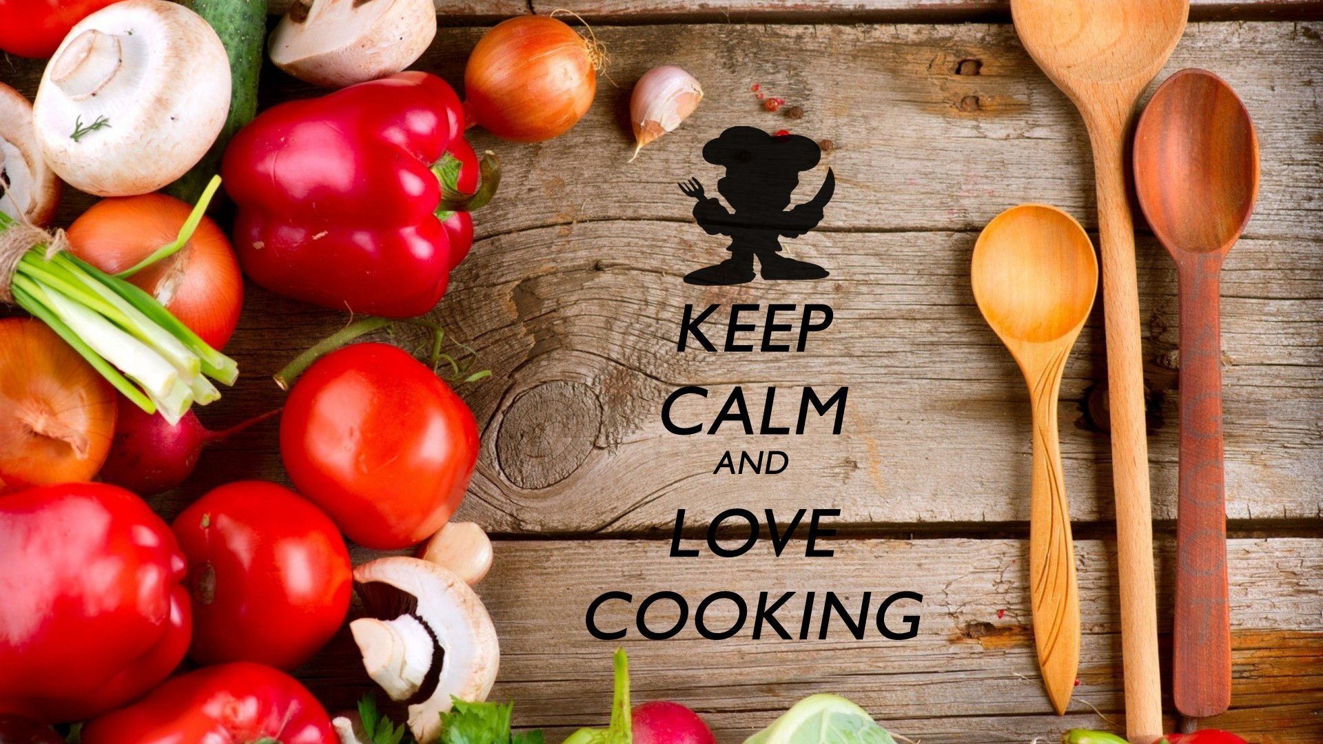 I Love Cooking Wallpaper Top Background