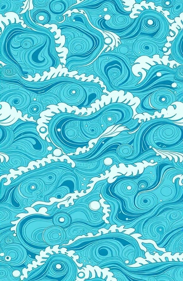 Aqua Colored Wallpaper