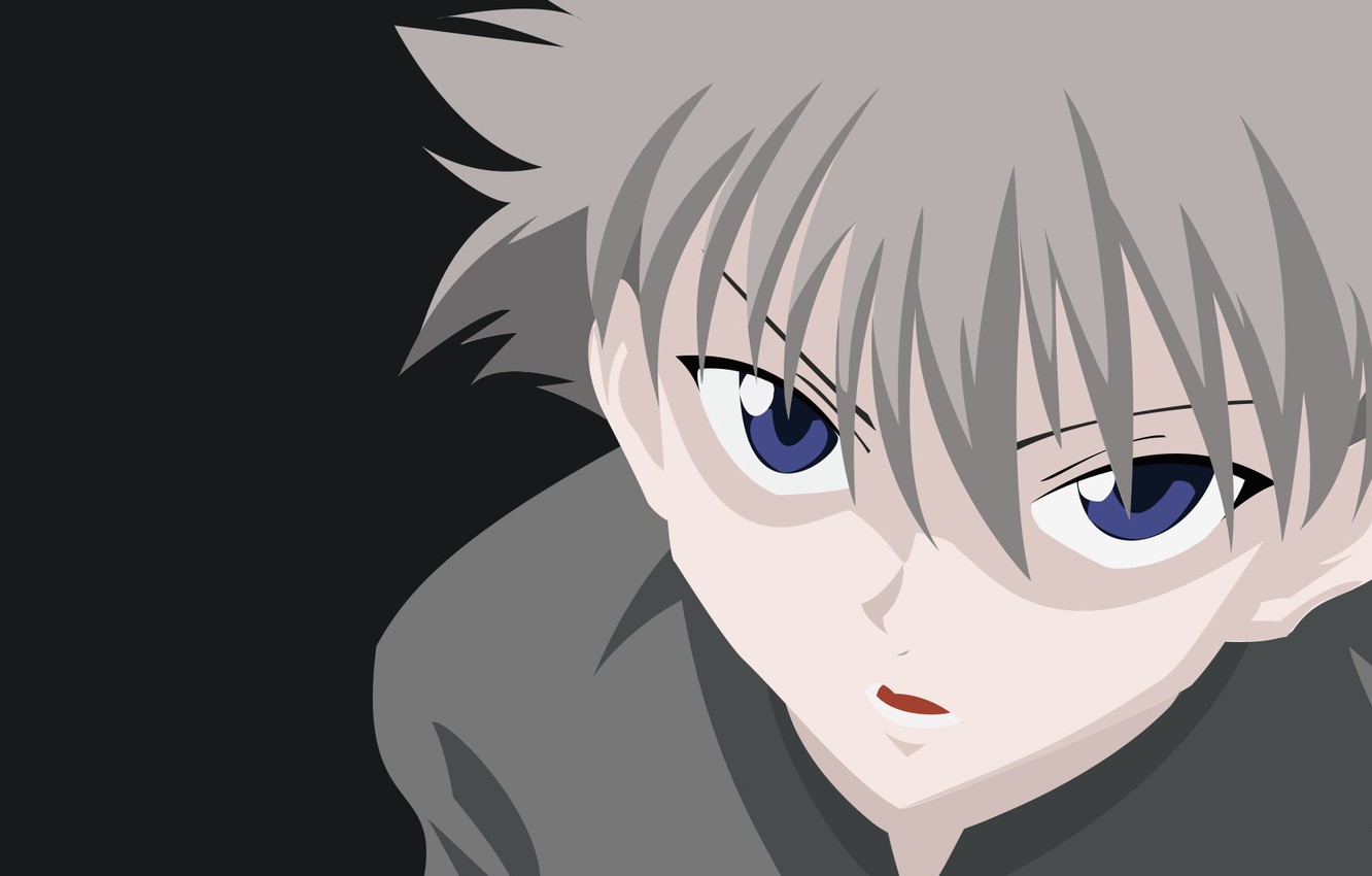 Wallpaper Look Background Hunter X Killua