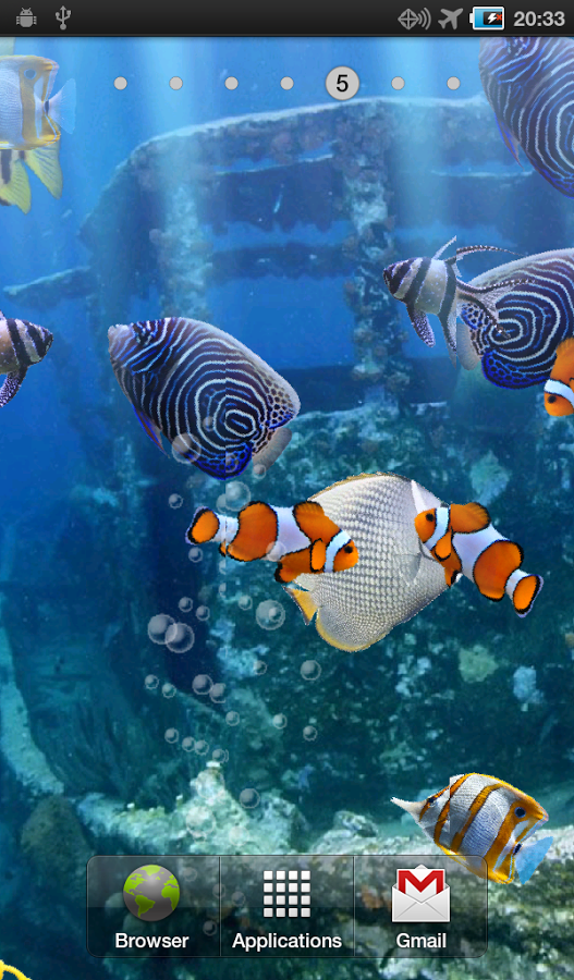 The Real Aquarium Is An Amazing Live Wallpaper Of Caribbean