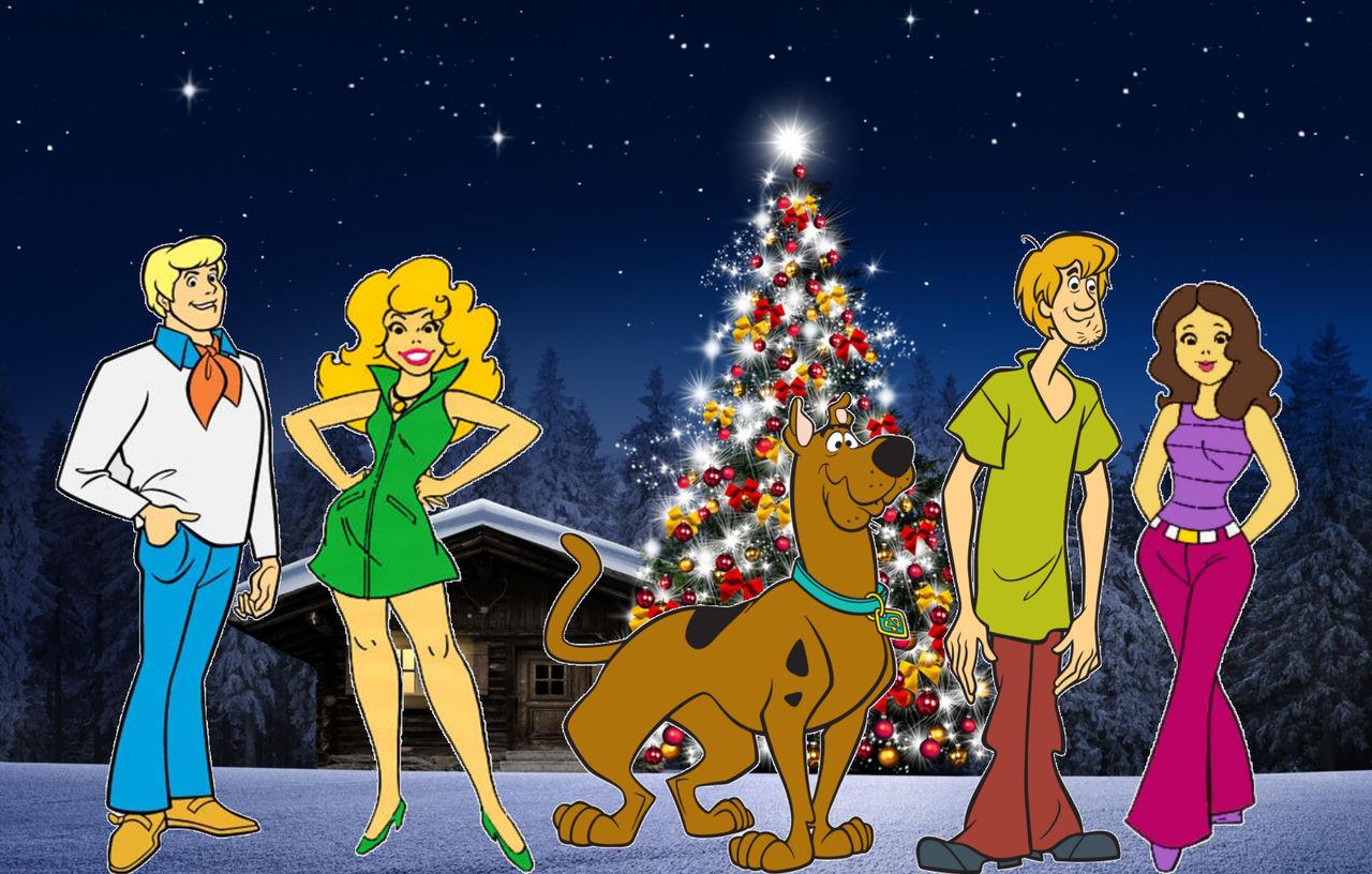 Scooby Doo Gang Winter Christmas by ajolley785727