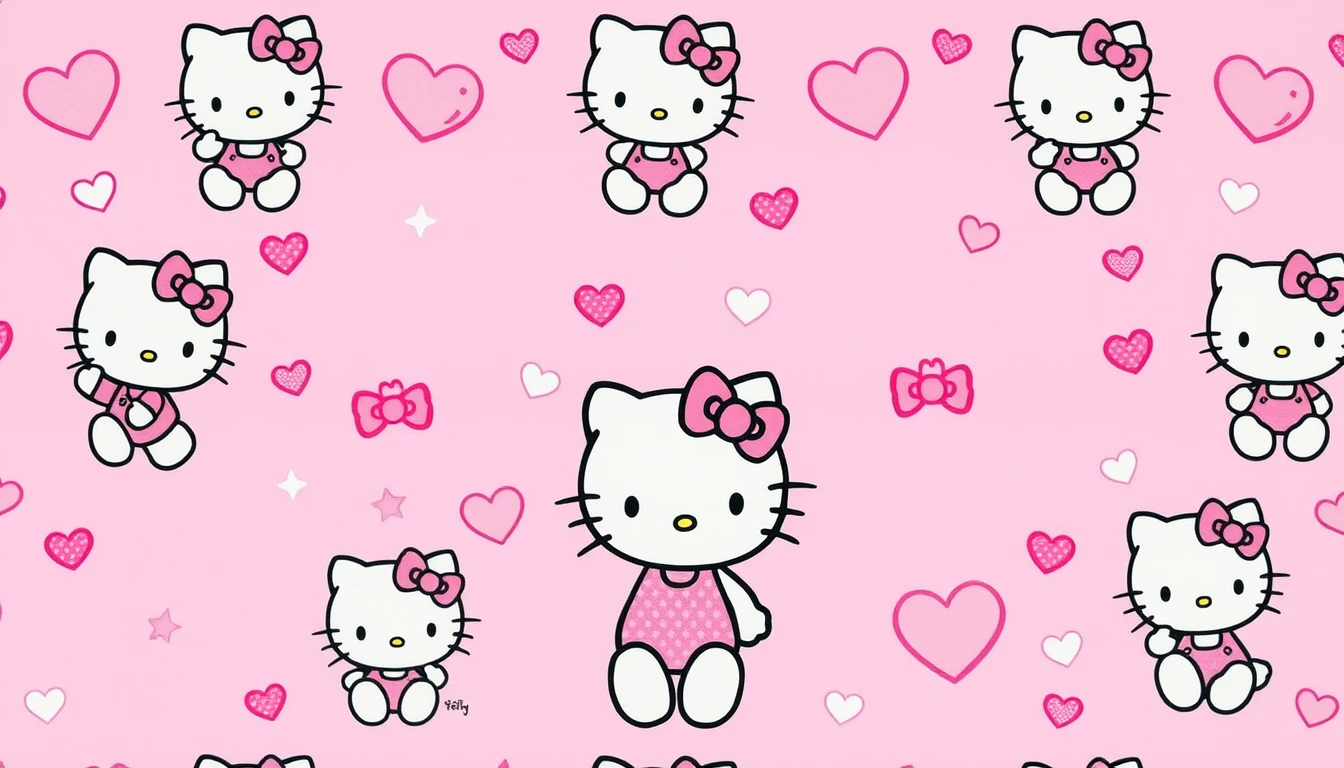 🔥 [50+] Desktop Hello Kitty Pink Wallpapers | WallpaperSafari