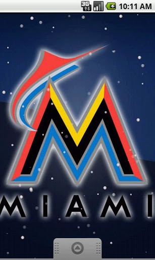 Bigger Miami Marlins Live Wallpaper For Android Screenshot