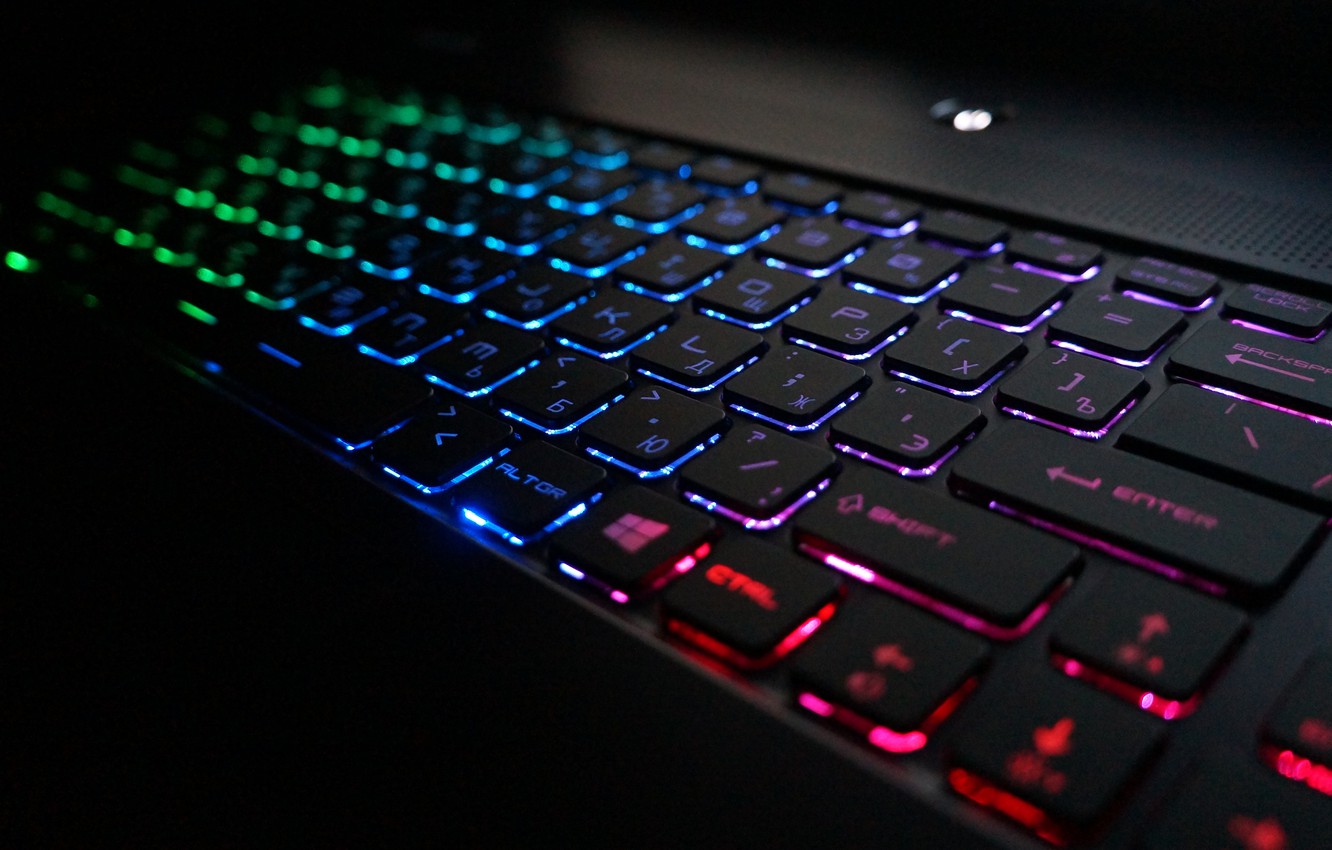 Wallpaper Colors Backlight Keyboard Laptop Notebook