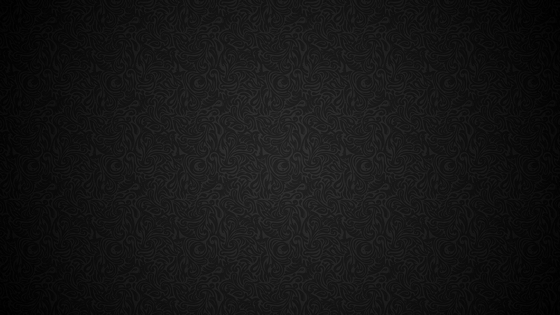 Black Floral Pattern Desktop Pc And Mac Wallpaper