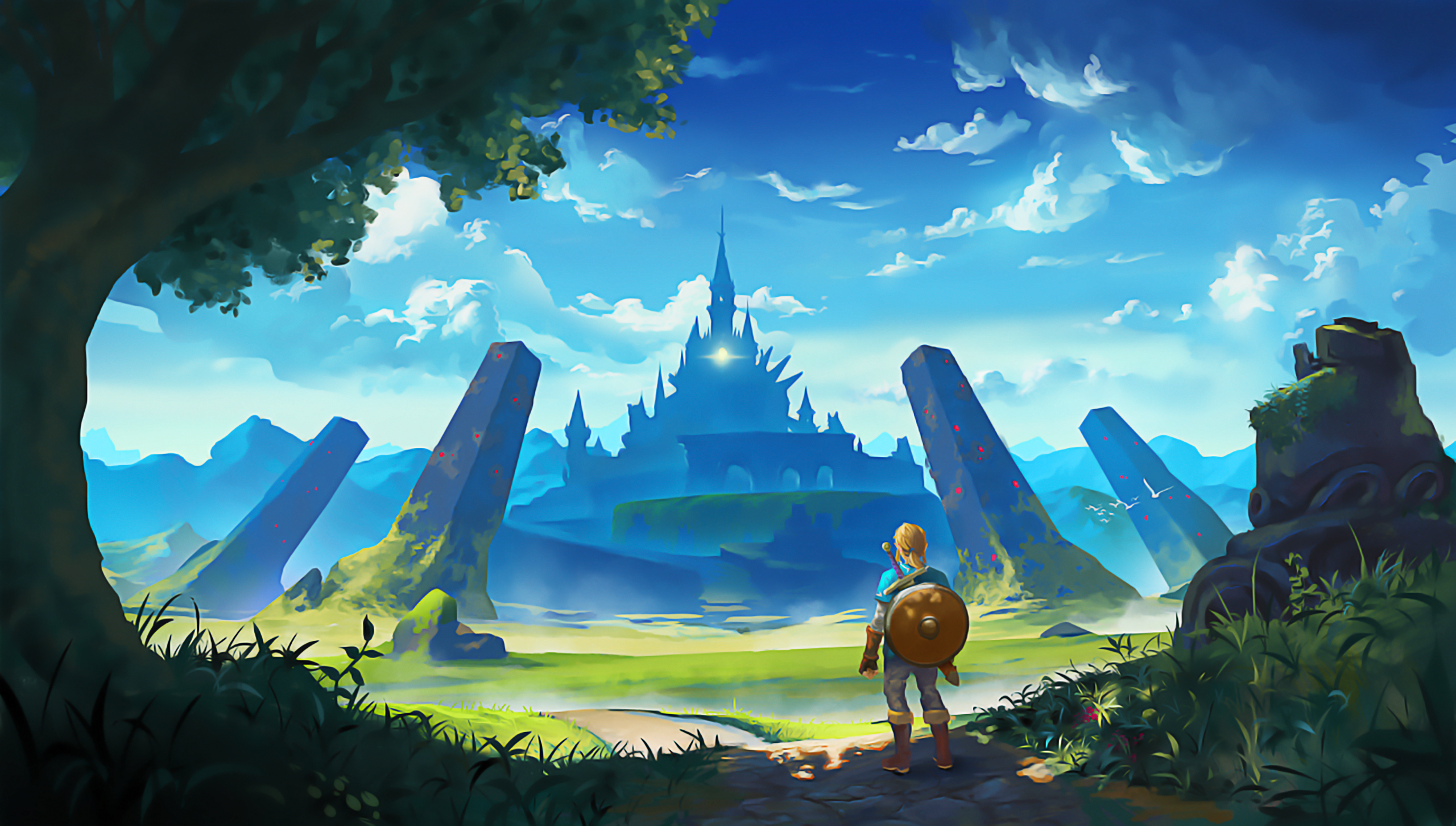 The Legend Of Zelda Breath Wild HD Wallpaper Background