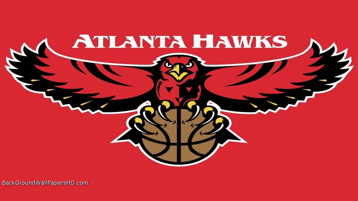 Atlanta Hawks Logo Red HD Wallpaper Background