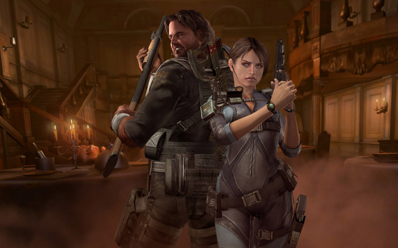 Jill Valentine And Chris Redfield Resident Evil
