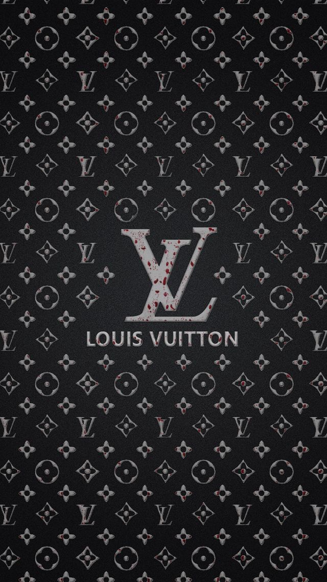 Louis Vuitton iPhone Wallpaper Font Brown Text Pattern Logo