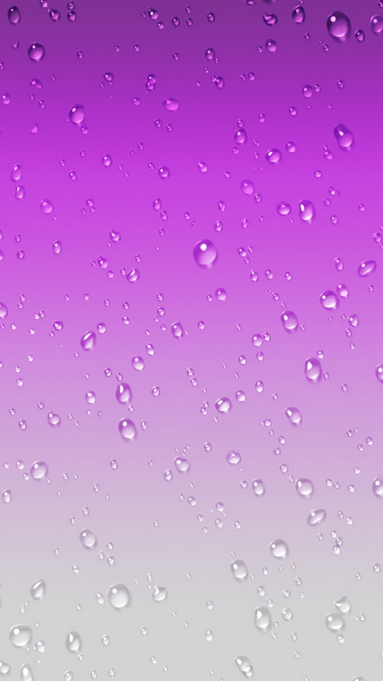 Plus iPhone Raindrop Wallpaper