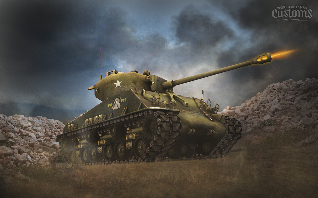 World Of Tanks Sherman Wallpaper M4a3e8