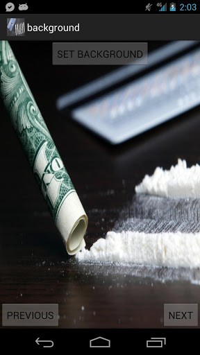 Cocaine Cash Guns Wallpaper For Android Adult Appsbang
