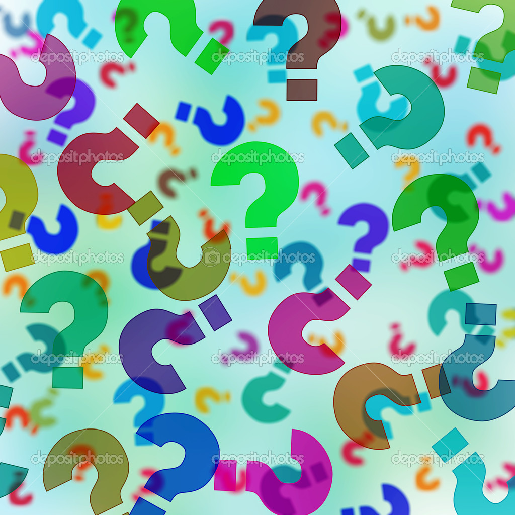 Question Marks Background HD