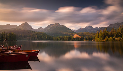 Calm Peaceful Relaxing Lake Boats Wallpaper Hi Res High