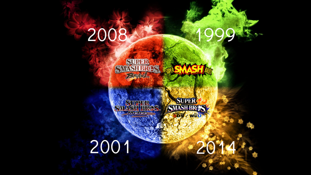 Super Smash Bros Evolution Wallpaper By Thewolfbunny