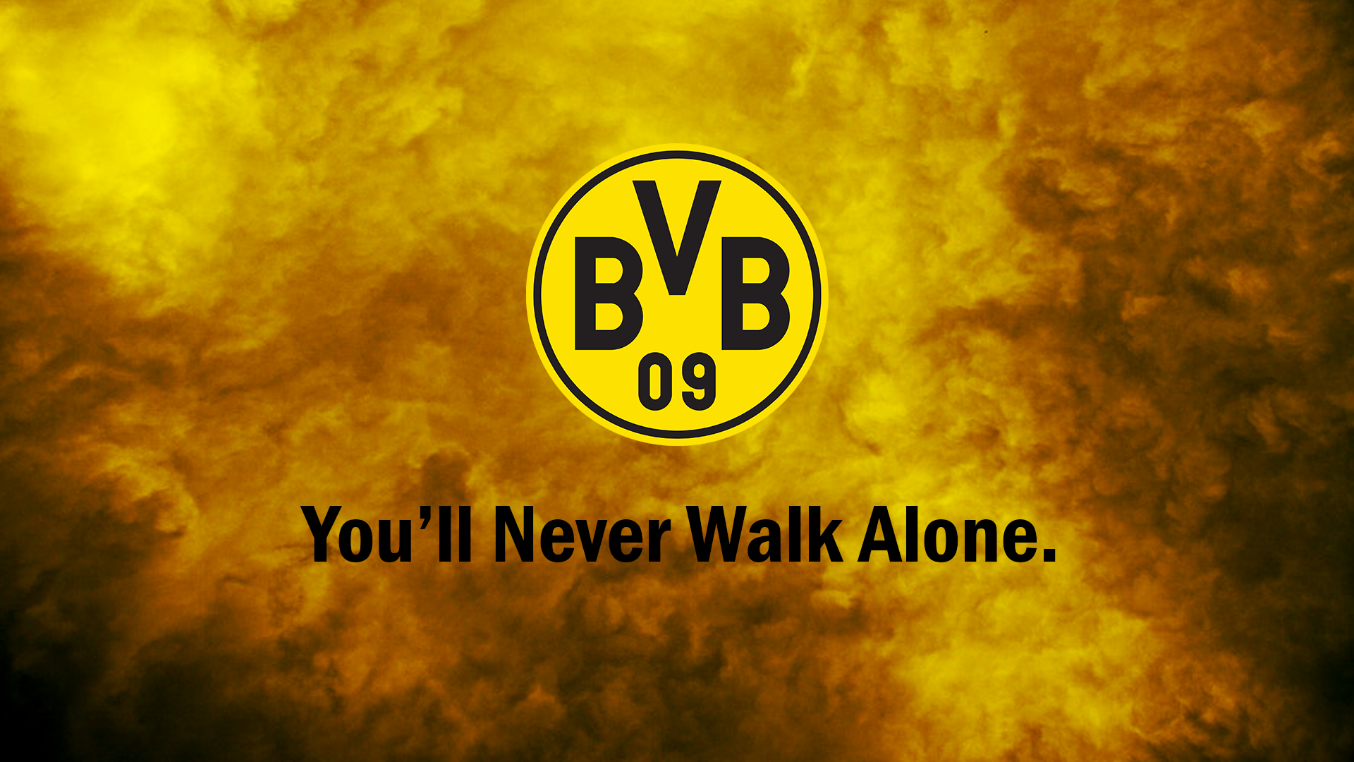 Borussia Dortmund Bvb You Ll Never Walk Alone By dirtyc0re