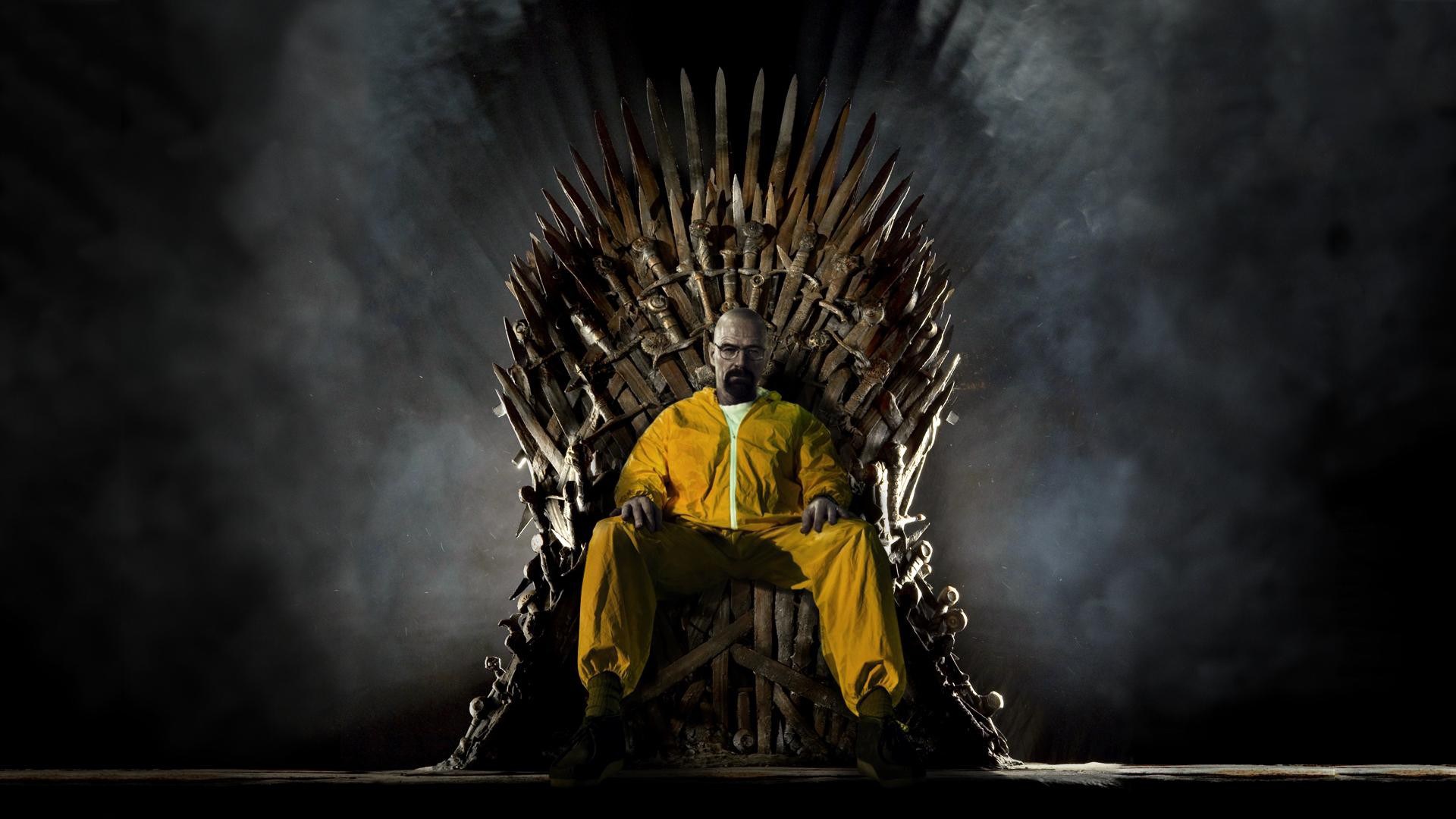 Walter White On The Iron Throne Wallpaper Breaking Bad X Game Of