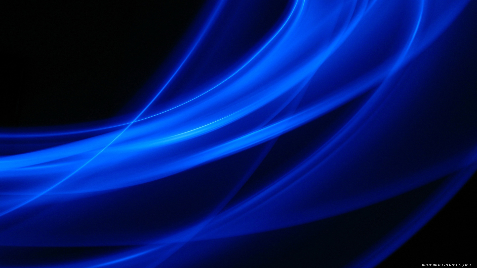 Black and Blue Abstract Widescreen HD Wallpaper 1920x1080