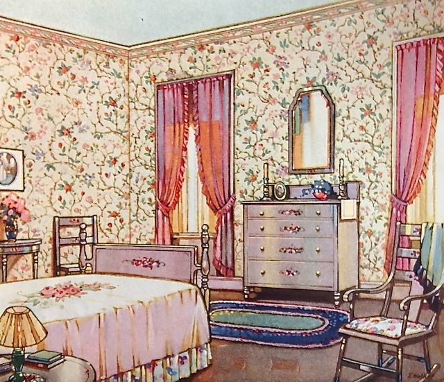  wallpaper How much vintage wallpaper do I need Hannahs 640x551