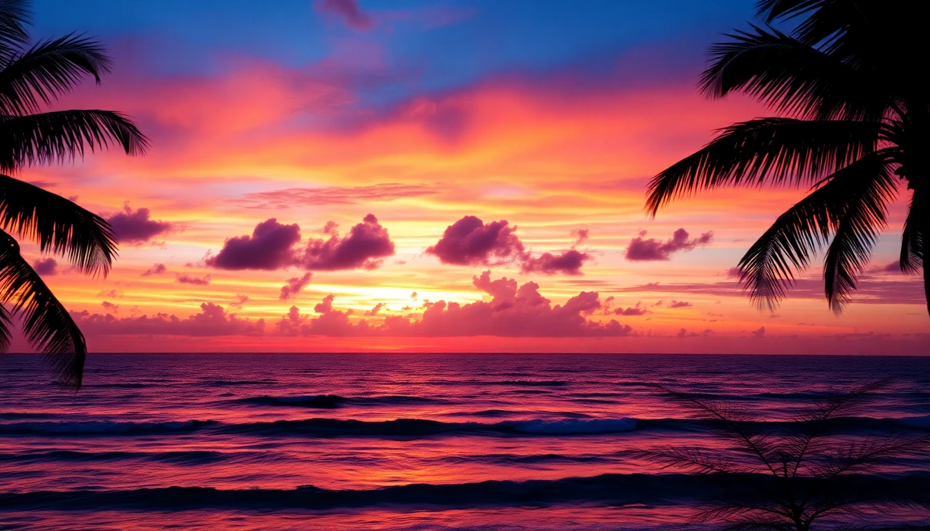 Ocean Sunsets Wallpaper
