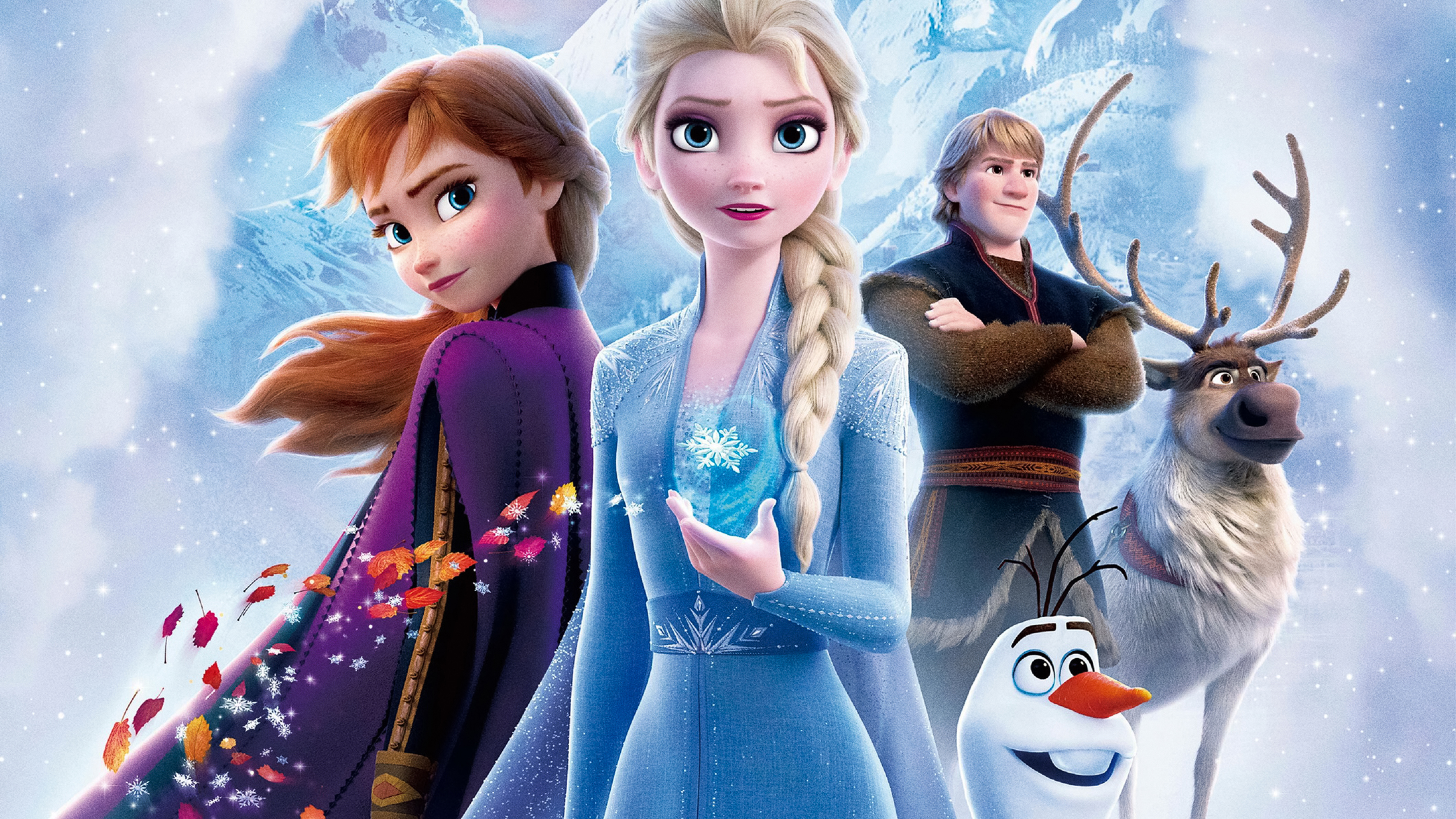 Frozen Poster 4k HD Movies Wallpaper Image