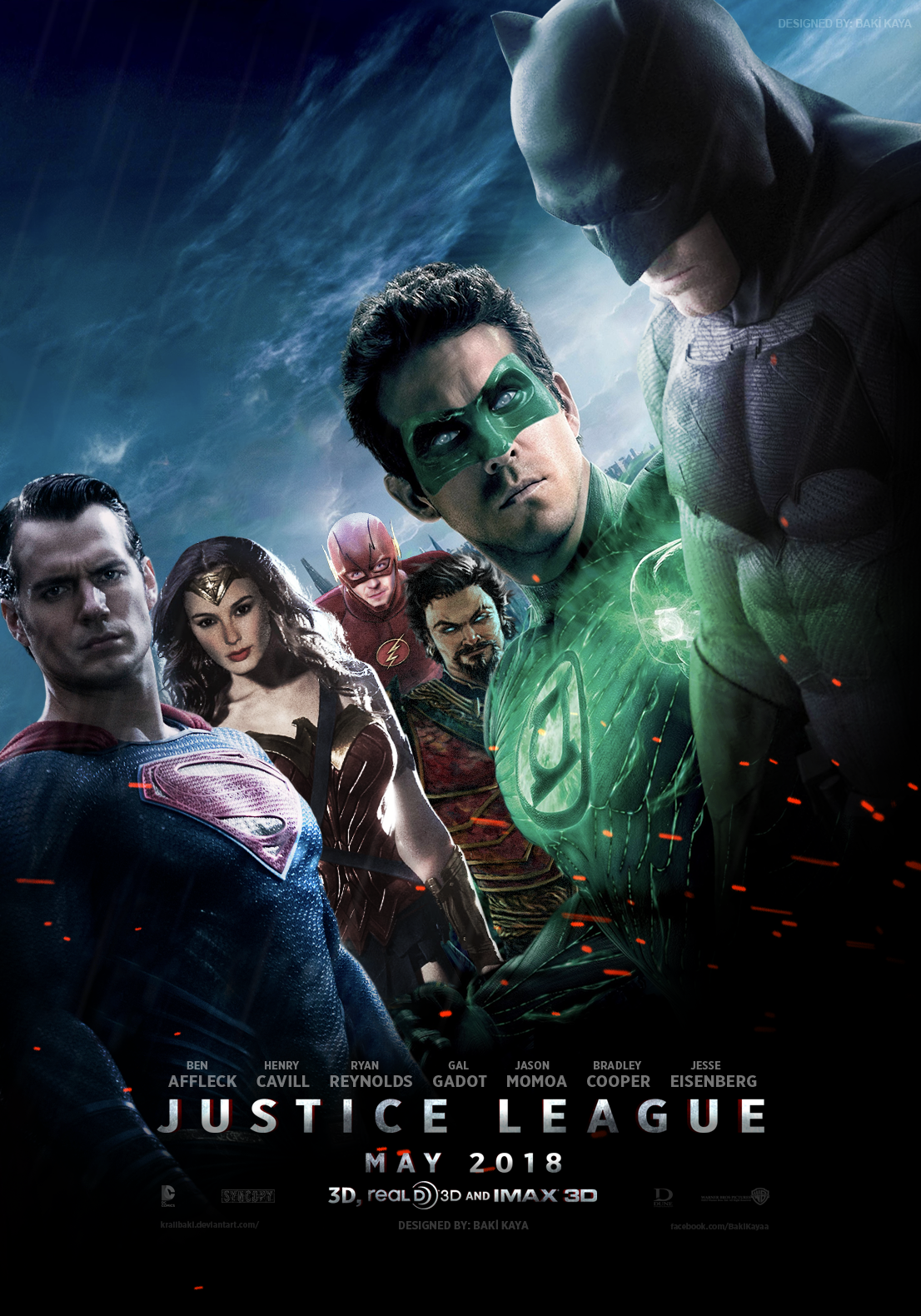 Justice League 2018 Poster by krallbaki on